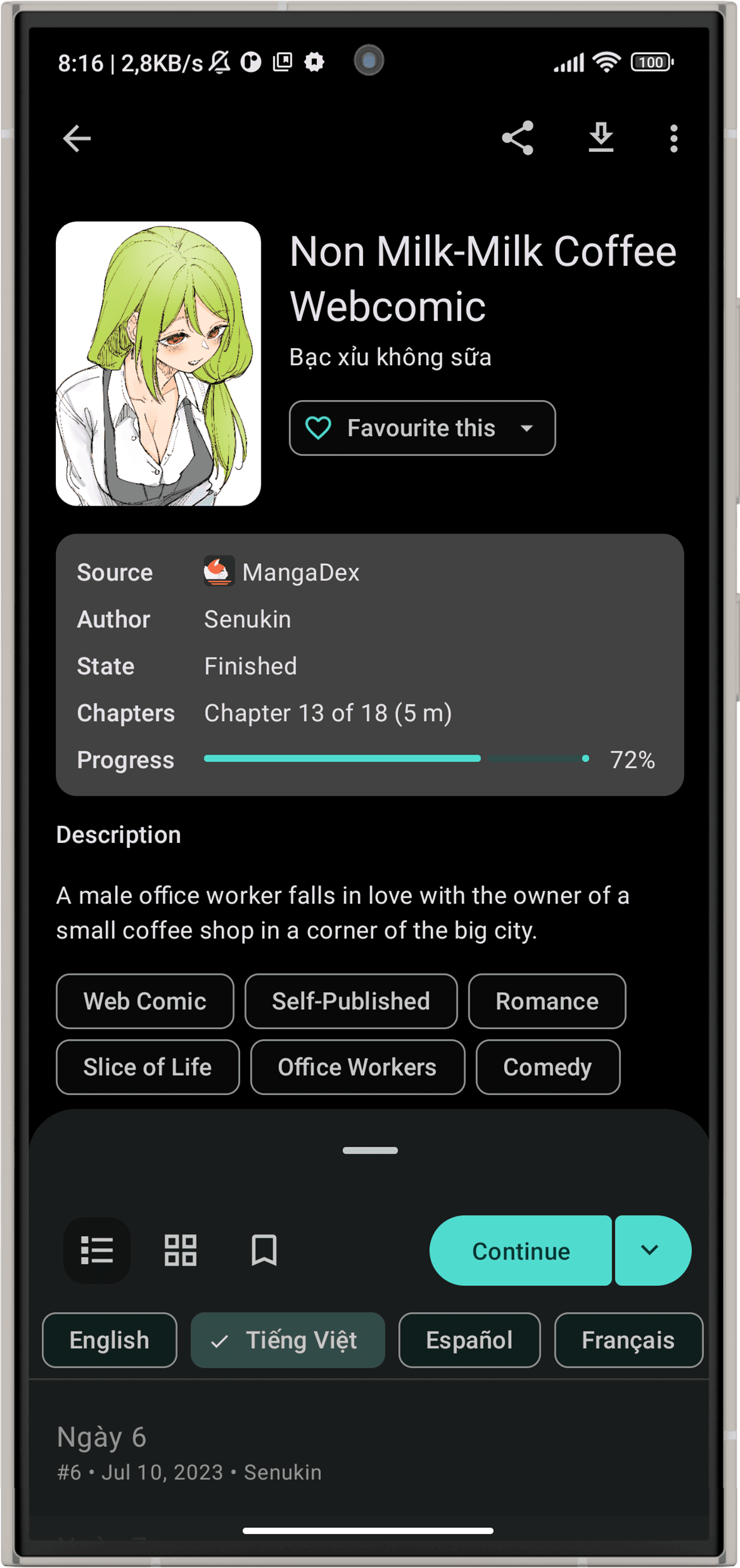 Mobile view