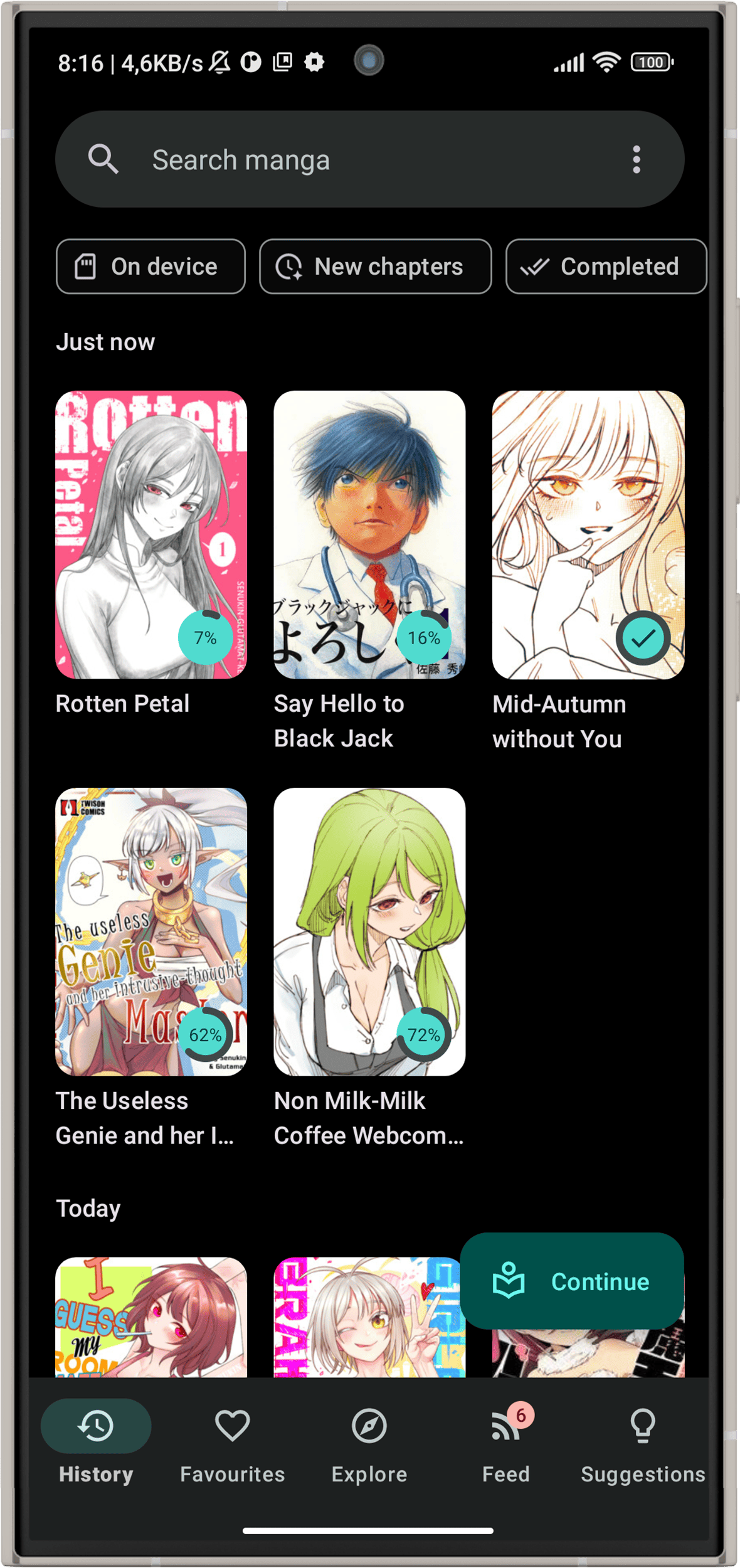 Mobile view