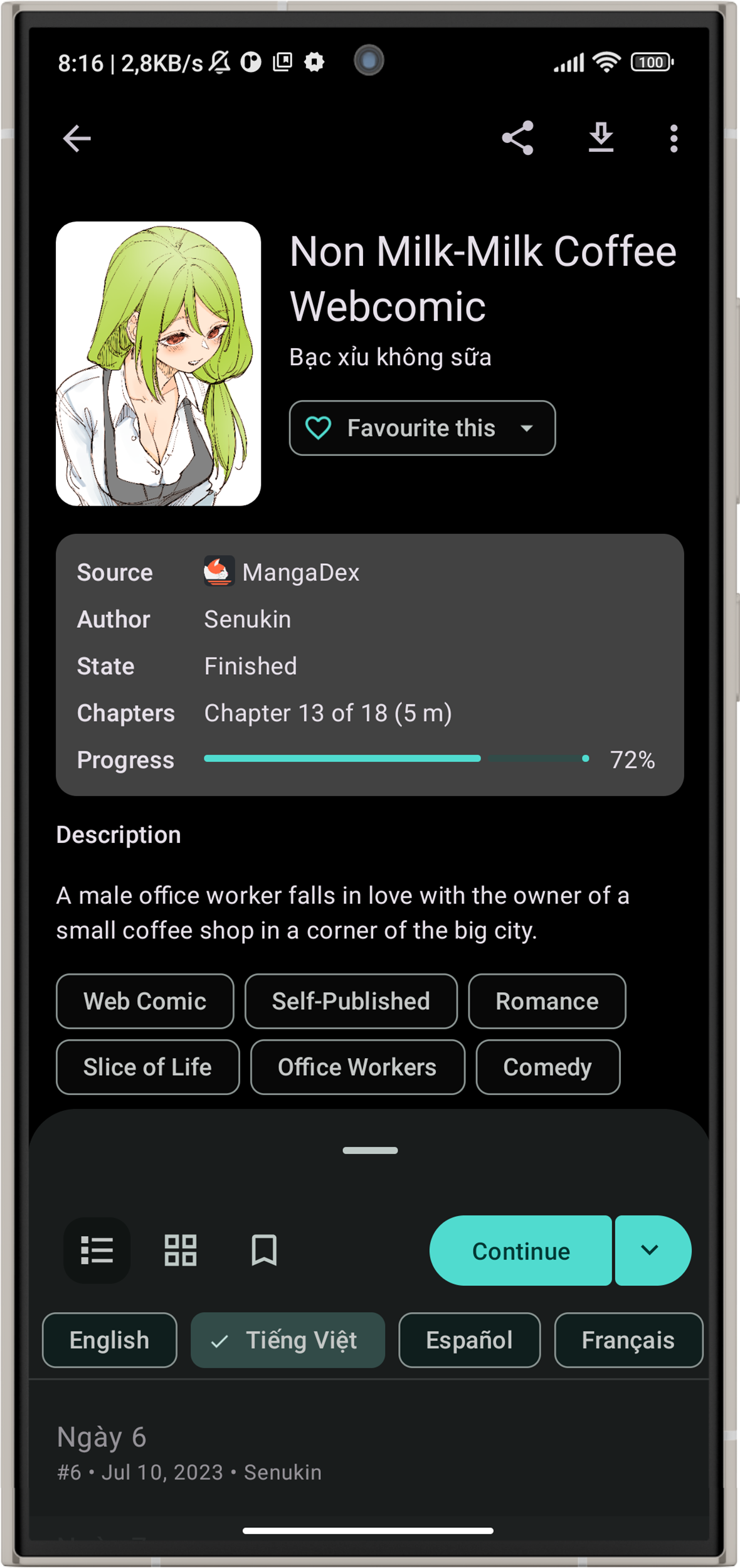 Mobile view